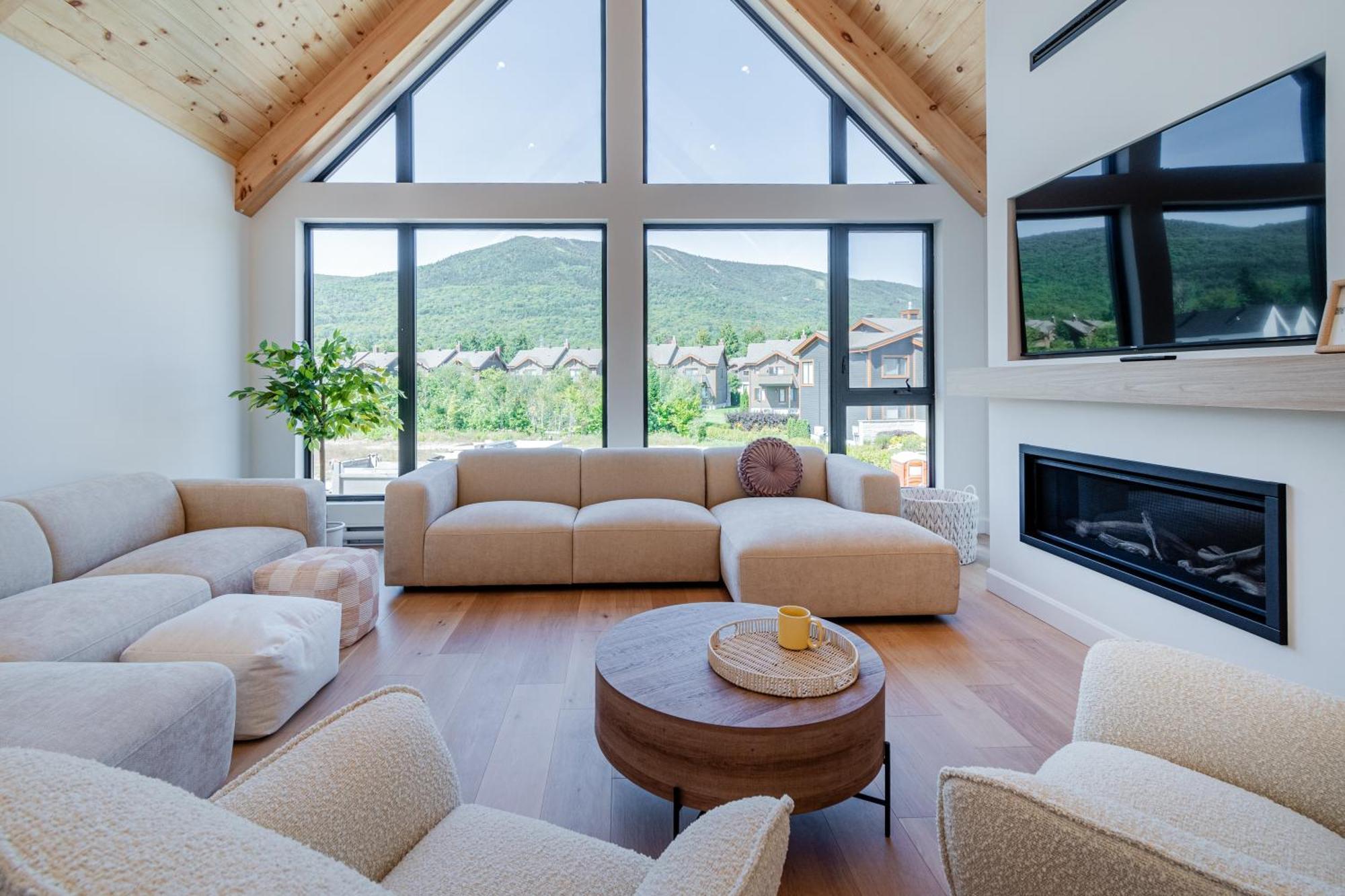 Sofa Villas Mont Sainte-Anne Бопре Экстерьер фото