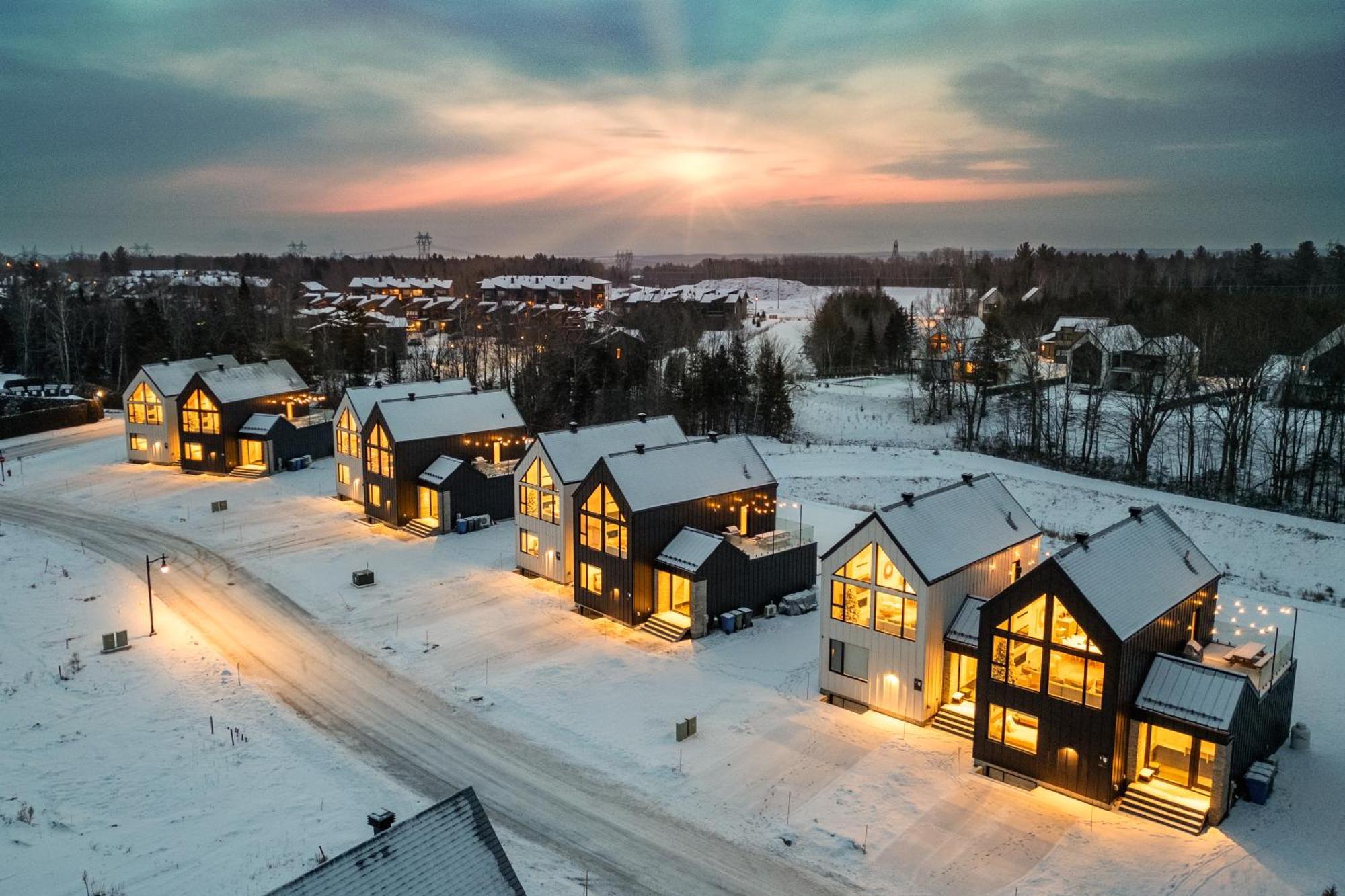 Sofa Villas Mont Sainte-Anne Бопре Экстерьер фото